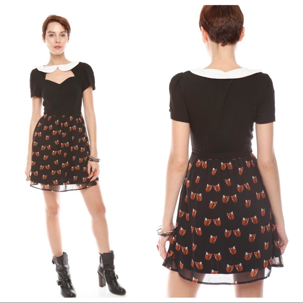 Sugarhill Boutique Foxy contrast mini dress